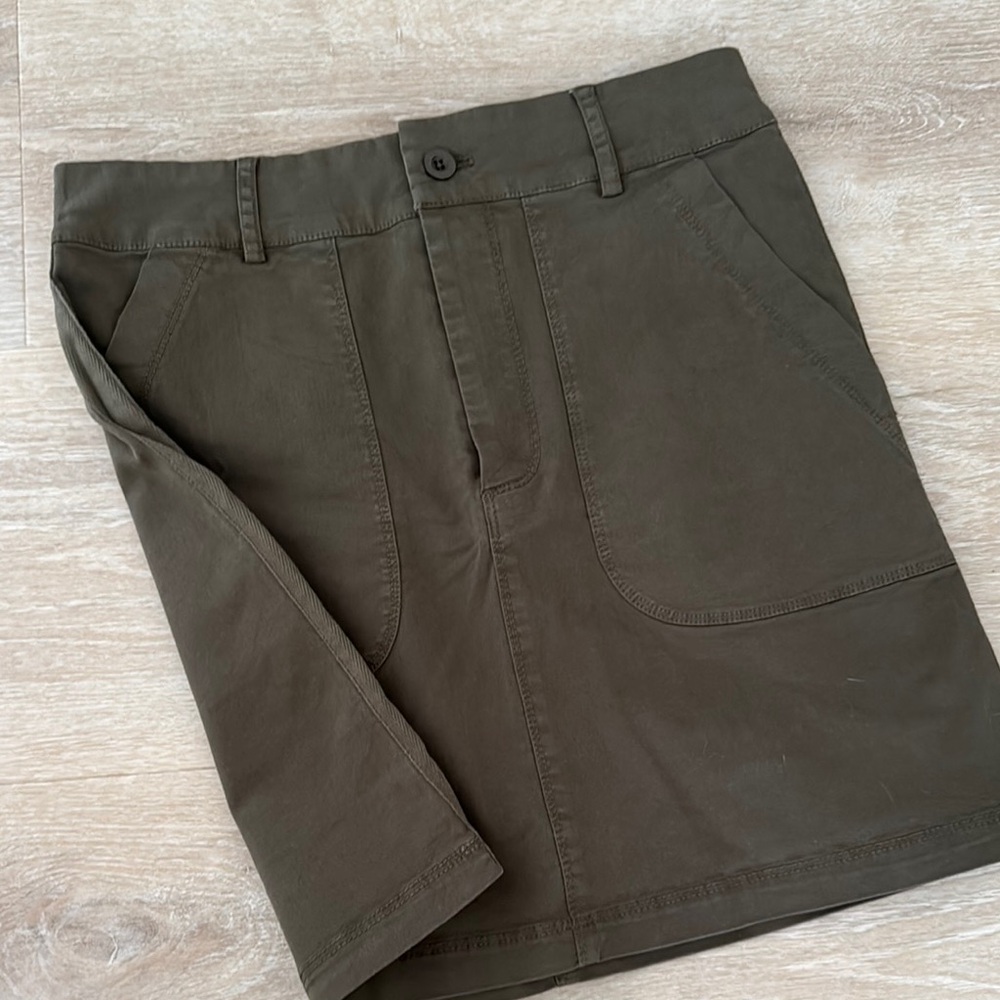 Classic Olive Green Women's Skirt